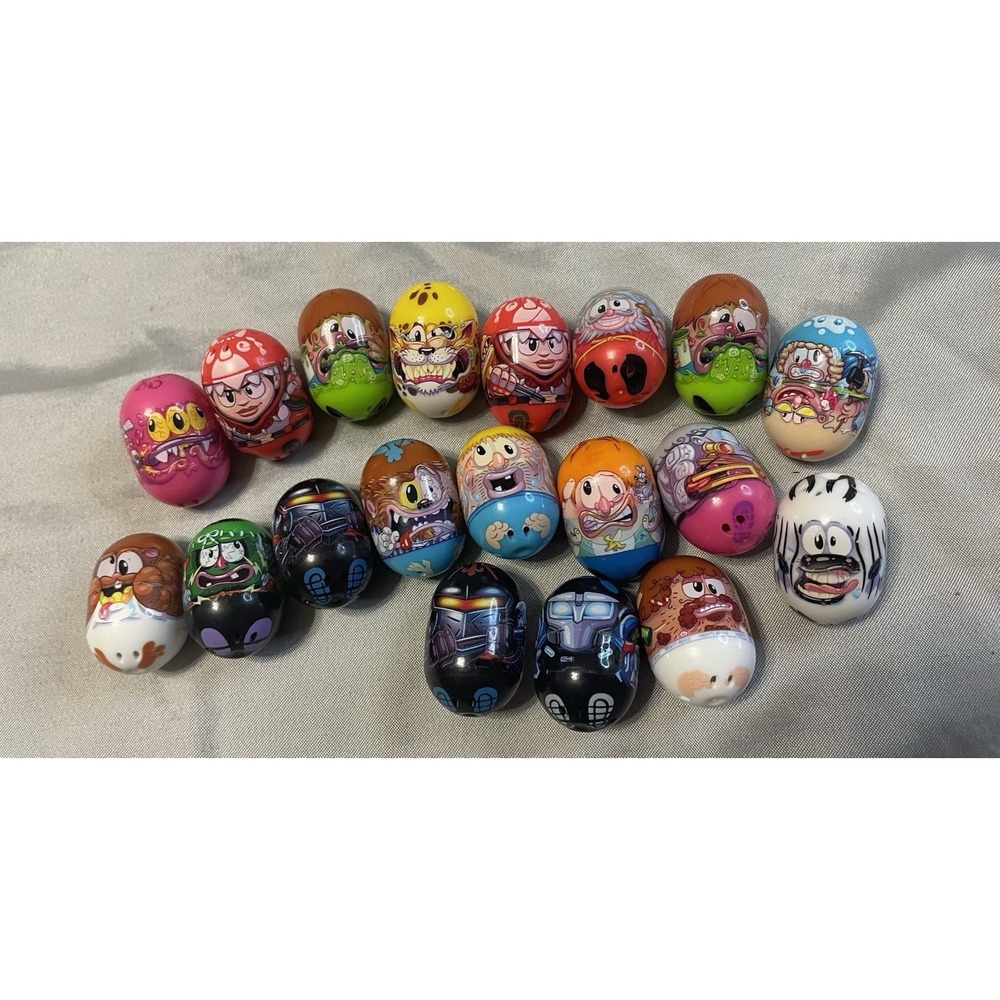 Mighty Beanz Lot Of 18 Mixed Series